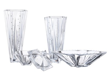 Очень большая хрустальная чаша Swarovski Bohemia.