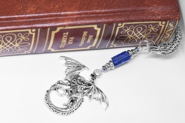 ЗАКЛАДКА ДРАКОН лазурит КАМЕНЬ
