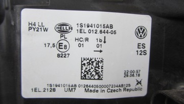 PŘEDNÍ LEVÝ SVĚTLO VW UP 1S0 FACELIFT