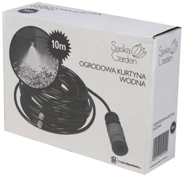 Водяная завеса, спринклерная система кондиционирования воздуха в саду для участка площадью 10 м