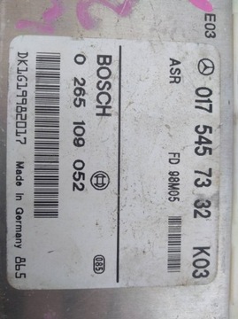 MODUL ŘÍZENÍ ASR 0175457332 MERCEDES W210