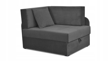 Детский угловой диван Denis, складной контейнер, детская кроватка, матрас Kubuś