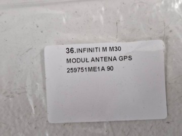 INFINITI M M30 GPS АНТЕННЫЙ МОДУЛЬ 259751ME1A