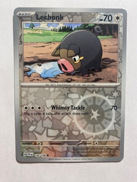 Scarlet & Violet reverse 156/198 Lechonk