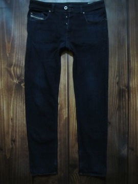 DIESEL- BUSTER- REGULAR SLIM-TAPERED- RURKI- VINTAGE- pas 88 cm