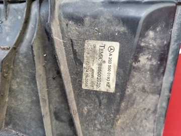 DS227 MERCEDES TŘÍDA C W203 A2035000193 ELELKTRICKÝ VENTILÁTOR CHLADIČŮ