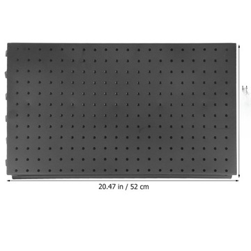 PANEL PEGBOARD PANEL METALOWY MONTAŻ ŚCIENNY PANEL PEEGBOARD SYSTEM PRZECHO