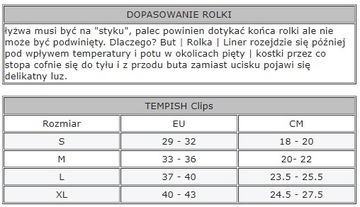 Регулируемые коньки TEMPISH Rebel Ice T Girl — 37–40