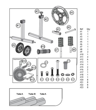РУЛЕВКА ДЛЯ ПЛЕНКИ ДЛЯ БАССЕЙНА РУЛЕТ ДЛЯ ПЛЕНКИ ДЛЯ БАССЕЙНА, регулируемый, 4-5,5 м