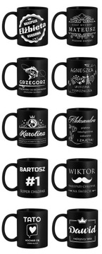 Подарок на День матери: керамическая кружка с именем для мамы, персонализированная