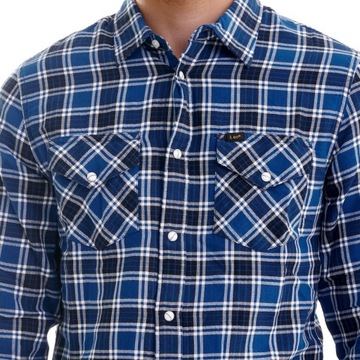 LEE CLEAN SHIRT WASHED BLUE L644RHLR M