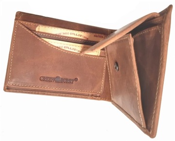 КОЖАНЫЙ КОШЕЛЕК ZODIAC LION 1705-LOEWE-25 GREENBURRY