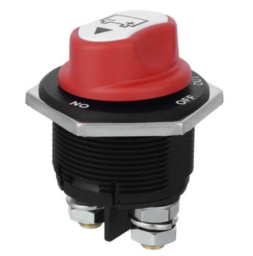 WYŁĄCZNIK PRĄDU HEBEL 200A 12V-32V zdejmowane pokrętło 12V 24V