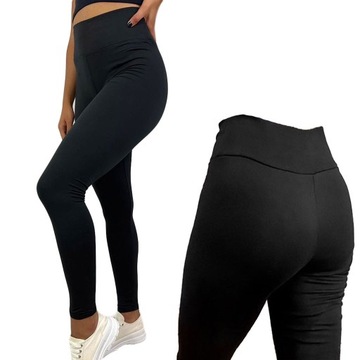 LEGINSY Getry Damskie BAMBUSOWE WYSOKI STAN S/M