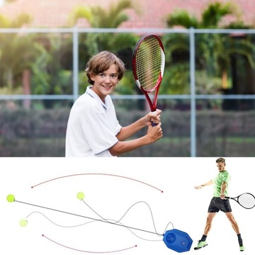 Портативный комплект теннисных тренеров для дриблинга