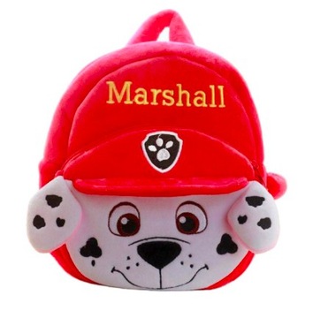 Plecak dziecięcy do przedszkola pluszowy torba miękka Psi Patrol Marshall