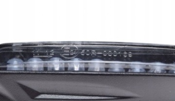 SIGNAL SENSOR M10x1.5 BLACK WHITE GLASS 9LED PPL MOTORCYCL MOTORCYCL