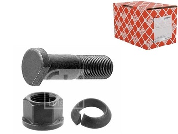 ŚRUBA KOŁA PRZÓD M18X1.5 X60 68 4MM STAL KPL Z PODKŁADKĄ MERCEDES LK