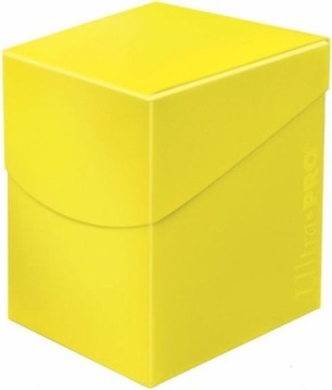 Deck box, pudełko Eclipse PRO 100+ LEMON YELLOW
