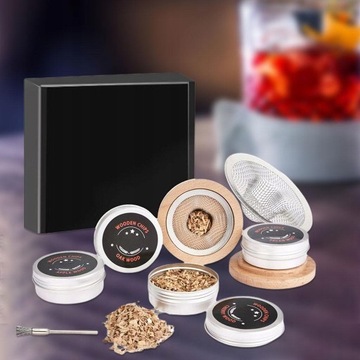 Zestaw do wędzenia koktajli barmańskich z