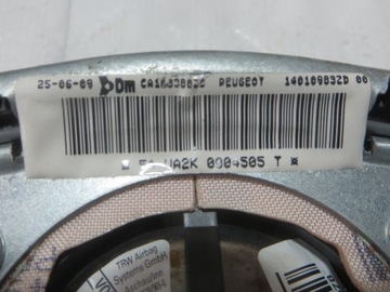 PEUGEOT 807 ULOŽENÍ ŘIDIČE AIRBAG 14010983ZD