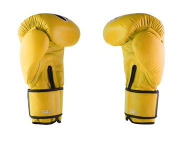 ТРЕНИРОВОЧНЫЕ БОКСЕРСКИЕ ПЕРЧАТКИ BELTOR VICTOUS ЖЕЛТЫЕ, 10 УНЦИЙ