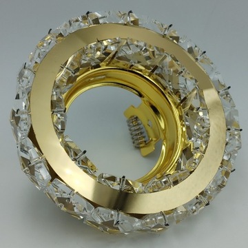 Стеклянный галогенный потолочный светильник GU10