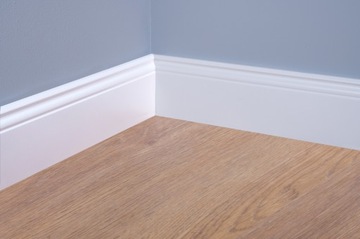 Плинтус МДФ 8 БЕЛЫЙ Плинтус