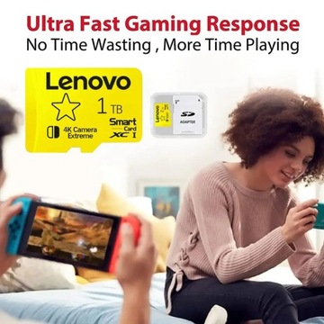 Карта памяти Lenovo MicroSDXC Nintendo Switch Trans Micro TF SD емкостью 1 ТБ