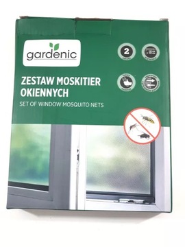 GARDENIC ZESTAW MOSKITER OKIENNYCH 130 X 150CM