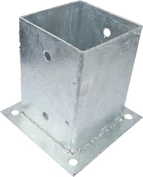 Wspornik do belki drewnianej Przykręcana kotwa Podpora 150x150x101mm