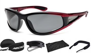 OKULARY SPORTOWE ARCTICA S-69B POLARYZACJA PŁYWAJĄCE + GRATISY