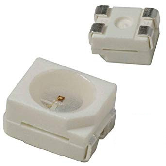 10x Dioda LED SMD, OSRAM LY E67F, YELLOW, PLCC-4