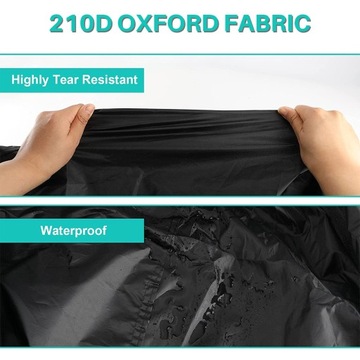 Чехол на мотоцикл Scooter XXL 245x105x125см, брезент из ткани Оксфорд