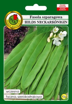 FASOLA SZPARAG. ZIELONA TYCZNA HILDS NECKARKONIGIN 10 G PNOS