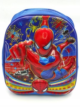 Spiderman Plecak 3D Przedszkolny dla Chłopca