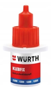 Klej sekundowy do tworzyw sztucznych Würth 5 ml