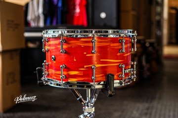 Polmuz Maple 14x8 Artist Cosmic Red to Yellow