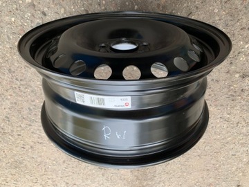 DISK OCELOVÝ 16"X6,5" ROZTEČ 5X108 ET 52,5 VOLVO V40 V50 S40 NOVÁ - 1 KS