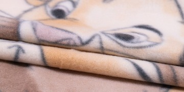 Флисовое одеяло «Король Лев» согреет зимой.