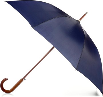 Automatycznie otwierany parasol z klasyczną drewnianą rączką J Stick