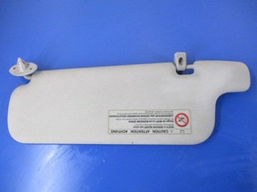 TOYOTA YARIS СОЛНЦЕЗАЩИТНЫЙ КОЗЫРЕК ПРАВЫЙ + РУЧКА