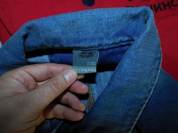 55dsl kurtka męska L jeansowa katana denim