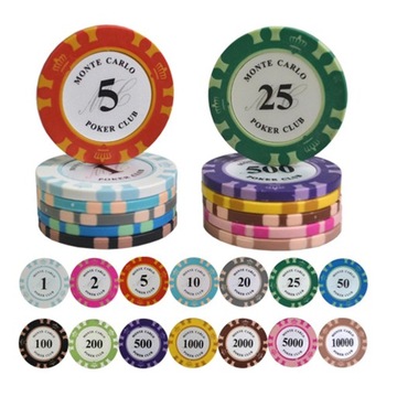 Набор профессиональных жетонов Texas Hold 100 шт\
