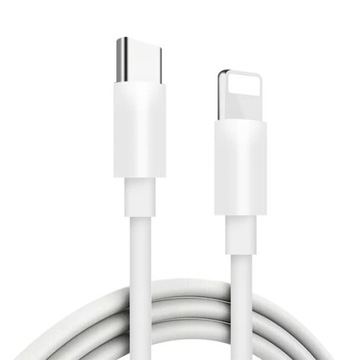 KABEL USB-C do LIGHTNING do IPHONE IPAD MACBOOK 1M