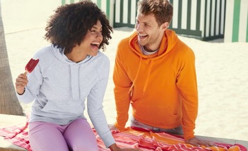 ХУДИ - FRUIT OF THE LOOM светлый bla M