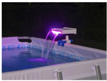 Fontanna basenowa LED Wodospad LED Bestway 58619 34,5 x 26 x 30 cm