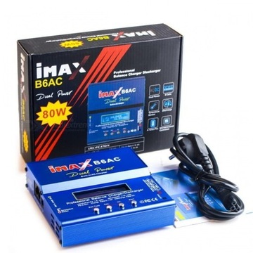 IMAX B6 AC LiPo Зарядное устройство для микропроцессора BALANSER 230 В 6 А 80 Вт