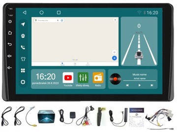RADIO NAWIGACJA ANDROID CARPLAY TOYOTA AURIS COROLLA 2013-2018 8/256GB SIM