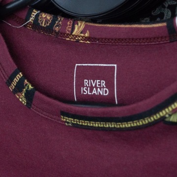 RIVER ISLAND T-shirt męski Rozmiar XS